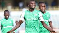 Samuel Onyango celebrates after scoring a goal for K'Ogalo